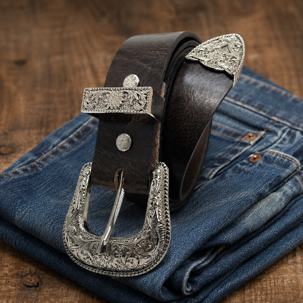 title=Premium Western Ranger Belt