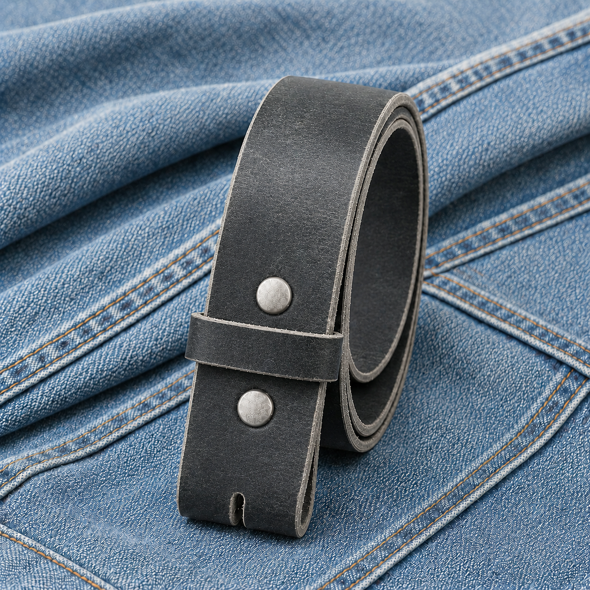 title=Buffalo Leather Belt Strap