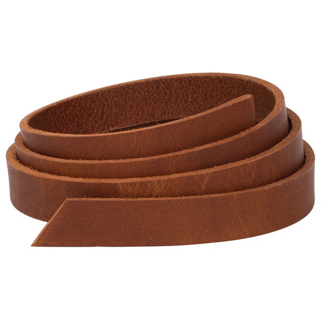 Water Buffalo Belt Blanks — 8-10 oz, 50" or 60", No Holes
