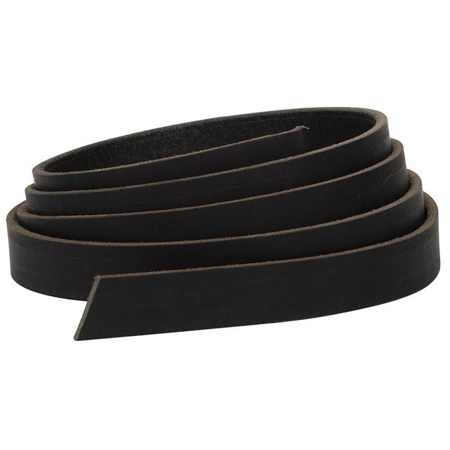 Water Buffalo Belt Blanks — 8-10 oz, 50" or 60", No Holes