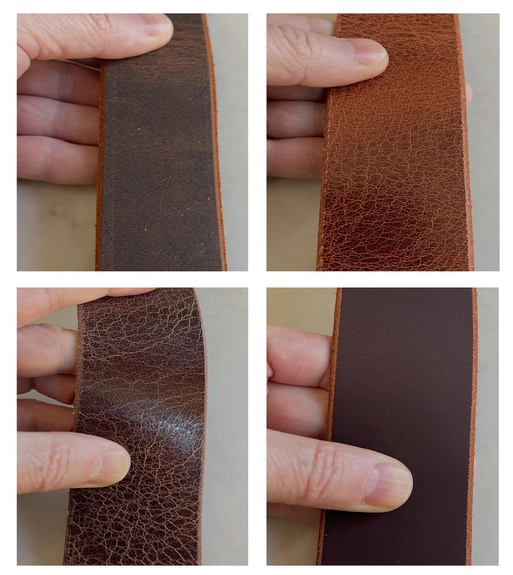Water Buffalo Leather Sheet — 8-10 oz Full Grain Panels