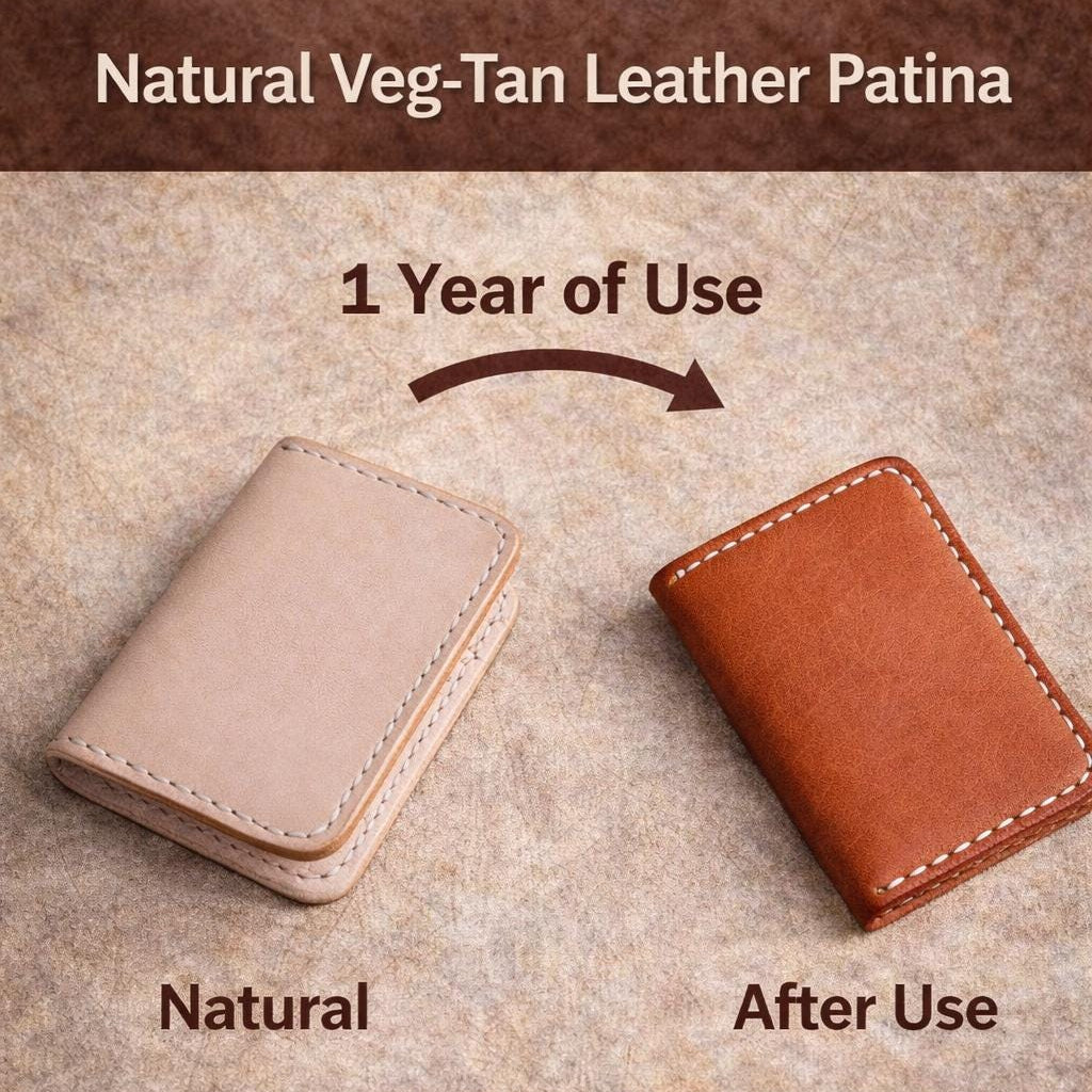 Veg-Tan Leather Sheets — 2 mm Full-Grain Cowhide Panels