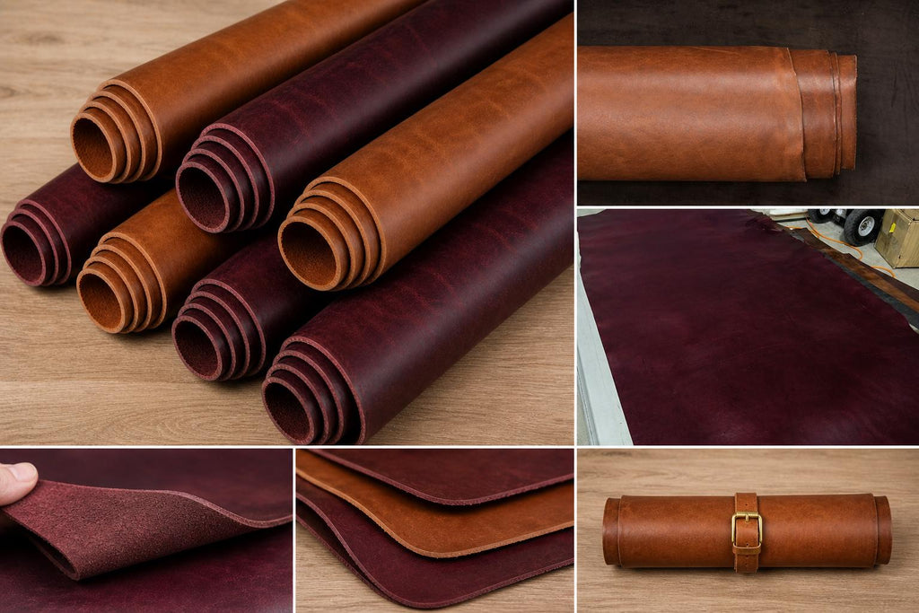 Hermann Oak Latigo Belt Blank — Full Grain, 7-11 oz